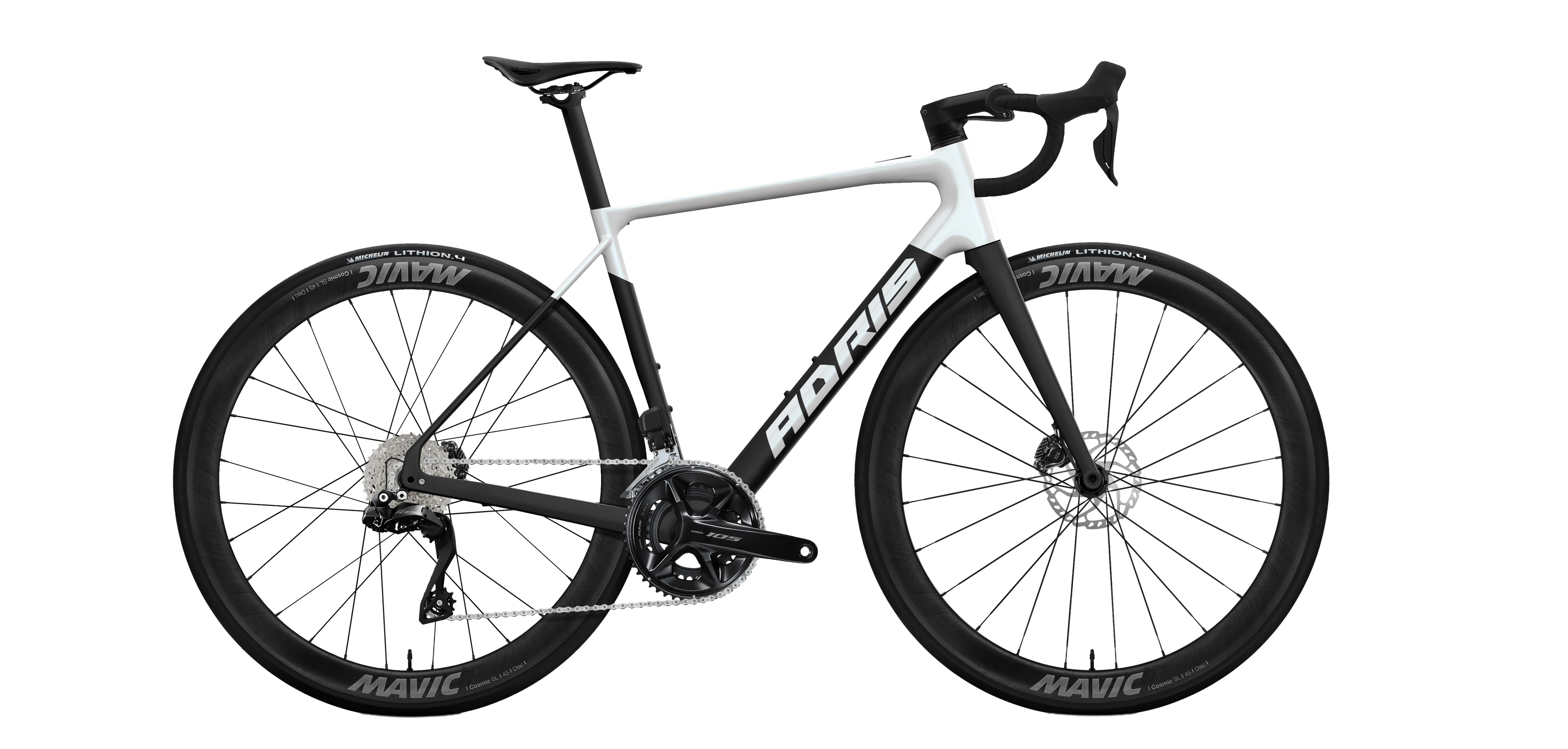 E-ENDURANCE AXP - SÉRIE - 105 DI2 (blanc nuit)