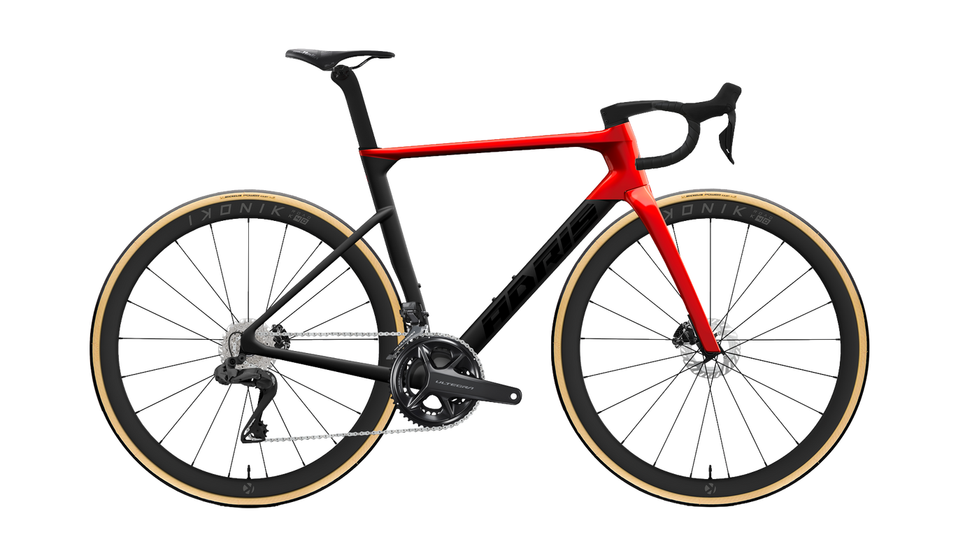PERFORMANCE AXR2 - SÉRIE - ULTEGRA DI2 (rouge volcanique)